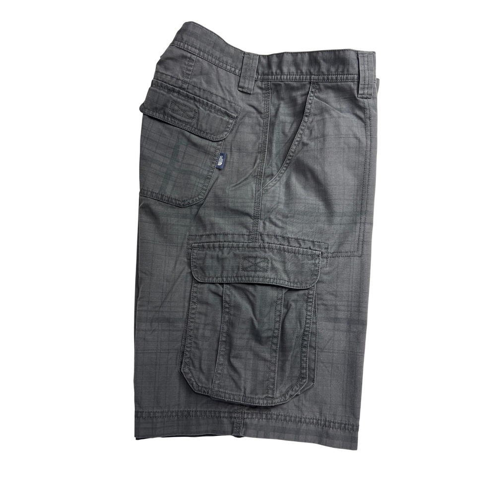 The North Face Cargo Shorts Mens 34 Gray Plaid Hiking Outdoor Gorpcore A15 - Picture 16 of 16